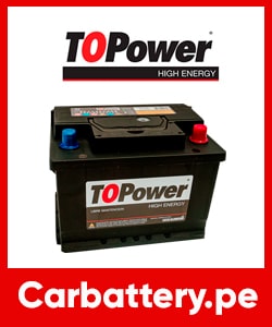 baterias Topower para autos